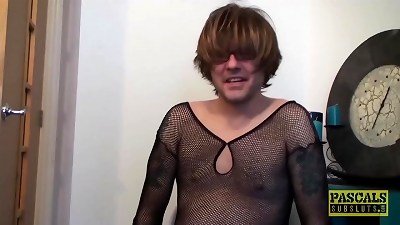 PASCALSSUBSLUTS - Scarla guzzles Cucks husband With master