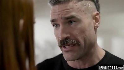 girlfriend manipulated into romp by her bfs parent