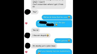 Persistence Pays Off ( Tinder & Text Conversation)