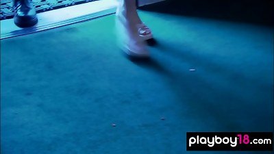 Hungarian milf mistress Erzsebet introduces smacking a thick titted red-haired