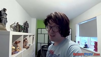 huge boob hoe drinks geeks man-meat