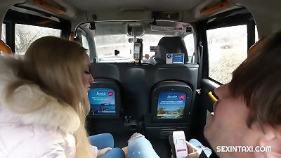 A married taxi driver helps a jobless dame