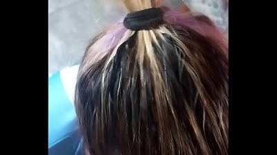 Blonde who swallows semen