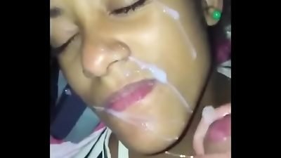 Novinha boa de boquete