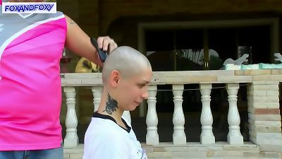 Behind the scenes: Lisa Fox pruning head bold