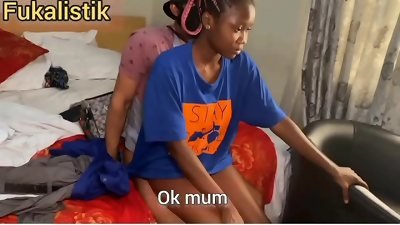 kinky puny university of Ibadan girl Laura gets poon stretched by step-mum's sugar fellow (Full flick on XVideos RED)