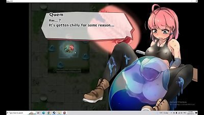 Rough sex in a Hentai-themed video game