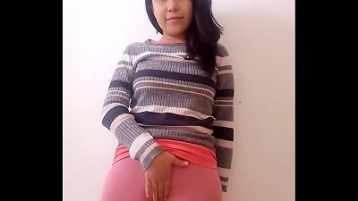 Your Request! Latina masturbating & jizzing In My Clothes :)