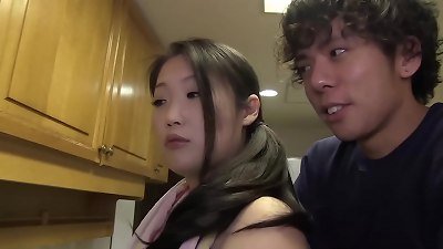 #2 No, Don't jizz inwards Me! I Was Lost in fucky-fucky with My Step-Son, then I Got prego