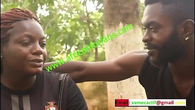 Tourists have sex in a park in YaoundÃ© during the African Cup of Nations while watching a football match. One woman is especially sexually satisfied by one of the tourists.