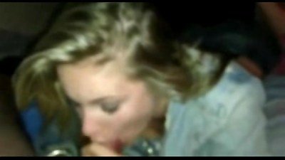 blonde college teenager pov blow-job