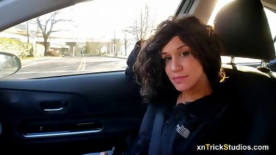 steamy cougar plowed in the yoga studio