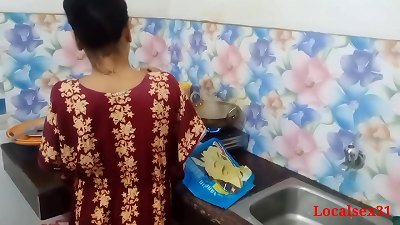 Desi Village Bhabi hookup In kitchen with husband ( Official flick By Localsex31)