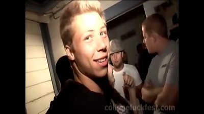 College girl got a hard dick in her pussy in a steamy reverse scene.