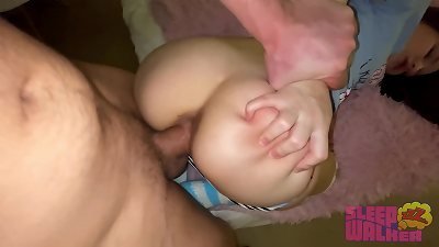 STEP sista suffers FROM INSOMNIA IF SHE DOESN'T GET MY penis