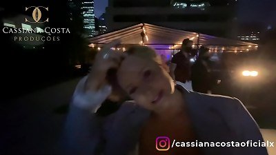 Cassiana Costa had fuck-fest with a devotee after the party - www.cassianacosta.com