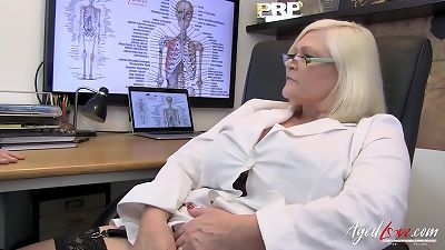 AgedLovE steaming mature brit blond hardcore