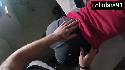 costretta a succhiare il cazzo e scopata sulla lavatrice - Lollolara91