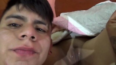 A inebriated guy soaks up a groaning plump damsel who wouldn't let him but he completes up loving it ...