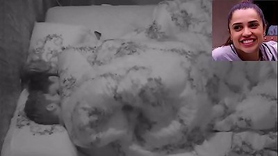 Paula reaches orgasm while riding and performs oral sex on a large penis with sensory stimulation