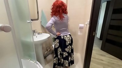 crimson haired mommy agreed to anal invasion hump with her son-in-law