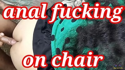 super ass fucking doggystyle fucking on chair of handsome white yankee wife, cuckold wife needs big black cock in booty and smacking on plump butts, point of view knob in bootie tough anal of spanish whore,