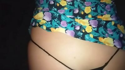 My nephew rebeca's huge ass drives me nasty and I fill her caboose with jizm