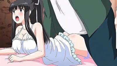 Step-sister seduces me in this Hentai anime