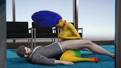 The Simpsons Inspired - Marge Simpsons gets creampied