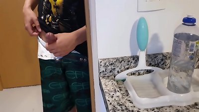 boss munched me in the kitchen