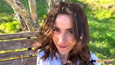 Man&eacute;a, pretty naughty, gets all her holes filled