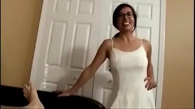 Stepmom and Stepson engage in sexual activity - A perfect birthday gift