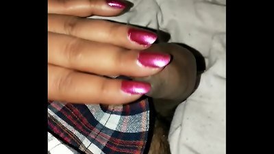 Indian hand-job part two