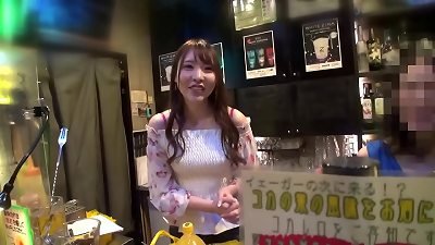 Emi, the flirtatious bar owner from Akabane, Kita-ku, makes customers happy with her suggestive hospitality and customer service skills learned from her past as a Roppongi hostess. Her naturally seductive nature ensures a regular clientele!