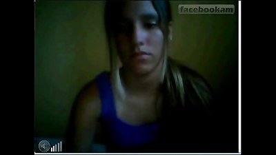 teen swap herself on web cam