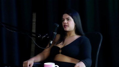 Val Mineirinha's solo scenes in red and sheer clothing