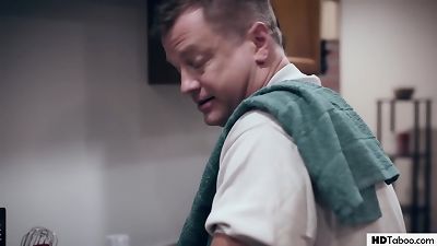 ginger-haired teenager nails bf Then dad - Maya Kendrick