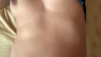 luving the ample bum of my wife's sister, a super-sexy and insane elderly woman, I wank with her jaw-dropping butt and pack her with milk with an heavy jizz shot