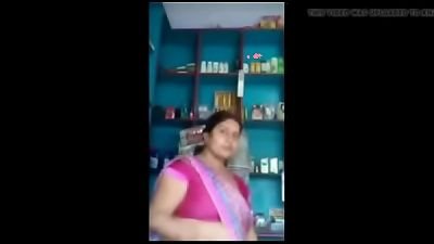 Indian aunt engages in sexual activity