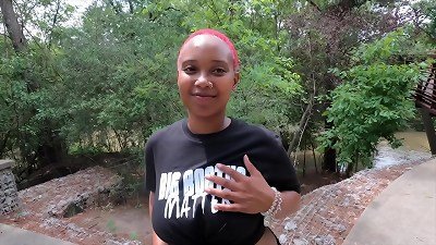 Pyoor honey Takes A ample Cock!