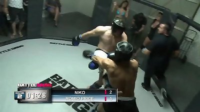 After the liberate boxing match he whips out himself with a insatiable cougar