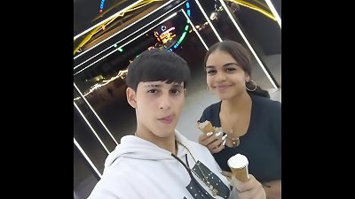 I take a stroll with my curvy brunette girlfriend in Spain - unexpected twist at the end of the post - attractive partners