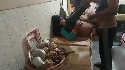 Desi Indian stepsister has rigid orgy in kitchen Bhai ne bahan ki kitchen me jabardasti chudai ki Clear Hindi audio