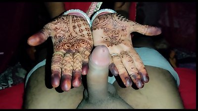 Desi Indian Honeymoon first Night hard plowing Homemade hook-up With Real Clear Hindi Audio