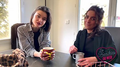 Crystal and Man&eacute;a, two mischievous women who enjoy sexual activities