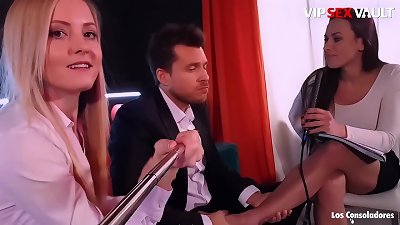 LOS CONSOLADORES - (Sicilia, Mea Melone & Andy Stone) Well, This Interview Escalated hastily To Something Else