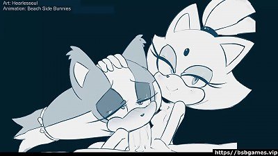 Blaze helps stuffs give a fellatio