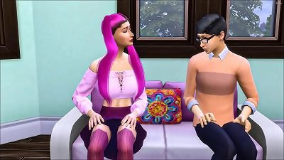 teen woman plumbs With Her virgin Classmate To Help Her With The check-up