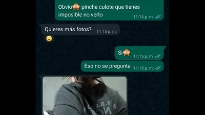 Part three of my girlfriend's friend requesting WhatsApp messages