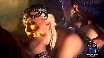 Alexandra, a ash-blonde Amazon who likes to get banged in the arse